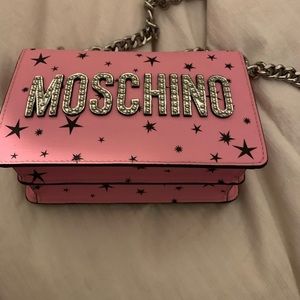 Moschino Couture pink crossbody bag
